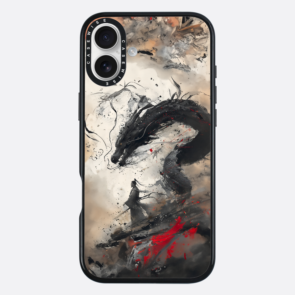 Vintage Japaner Samurai Drache - Hülle