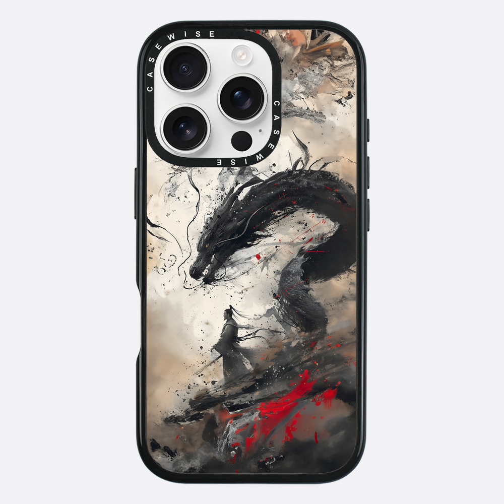 Vintage Japaner Samurai Drache - Hülle