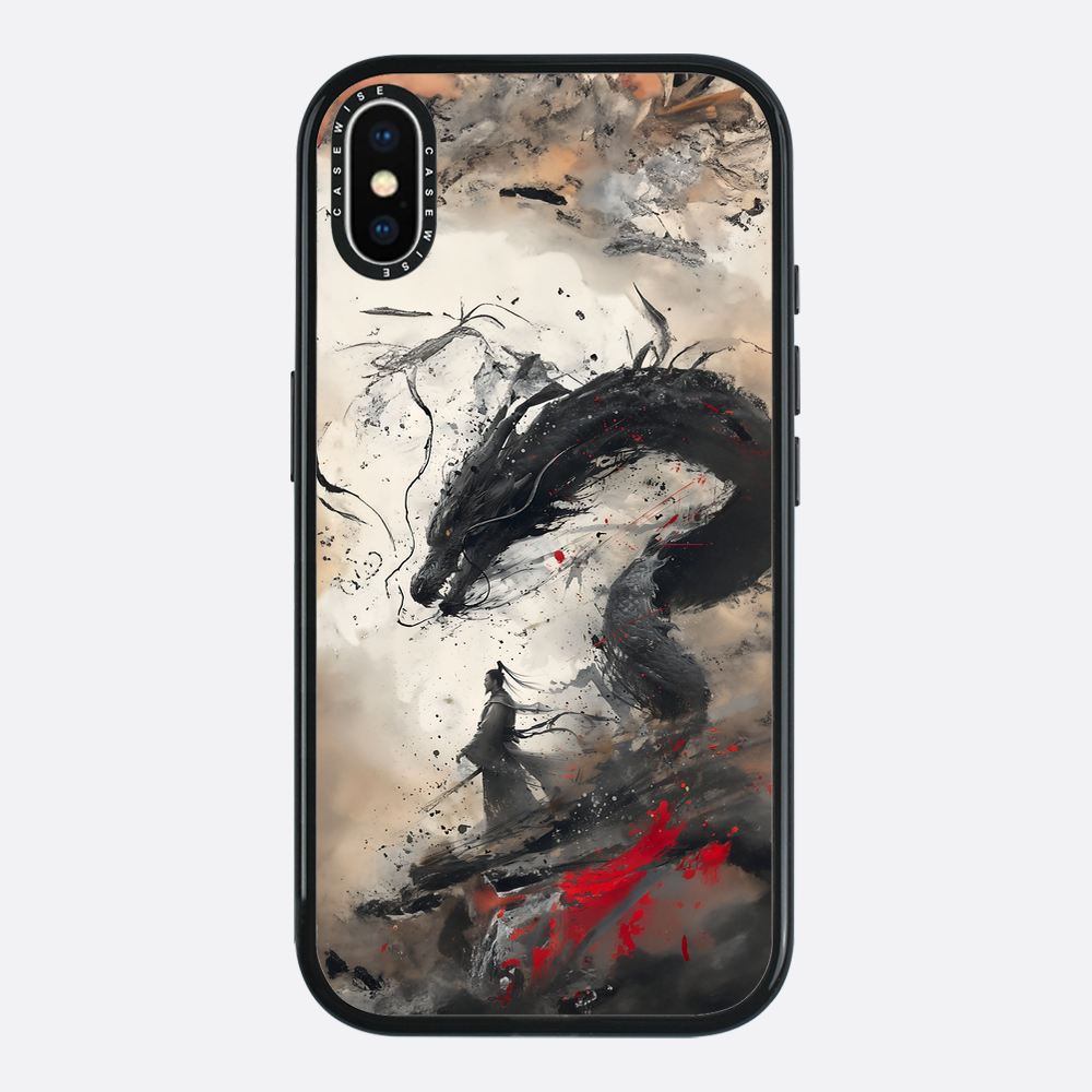 Vintage Japaner Samurai Drache - Hülle