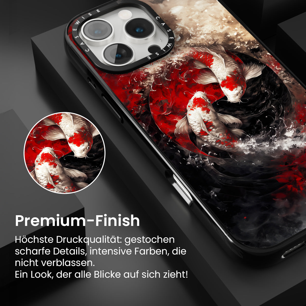 Yin und Yang Kirschblüte - Hülle