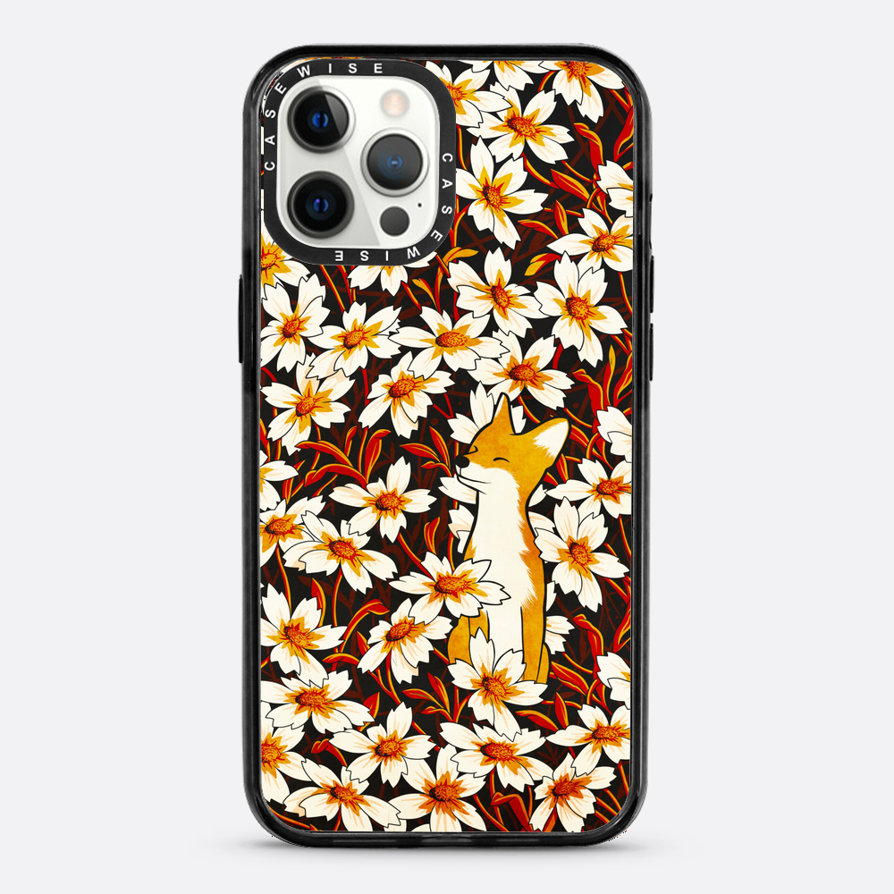 Happy Fuchs und Blumen - Hülle
