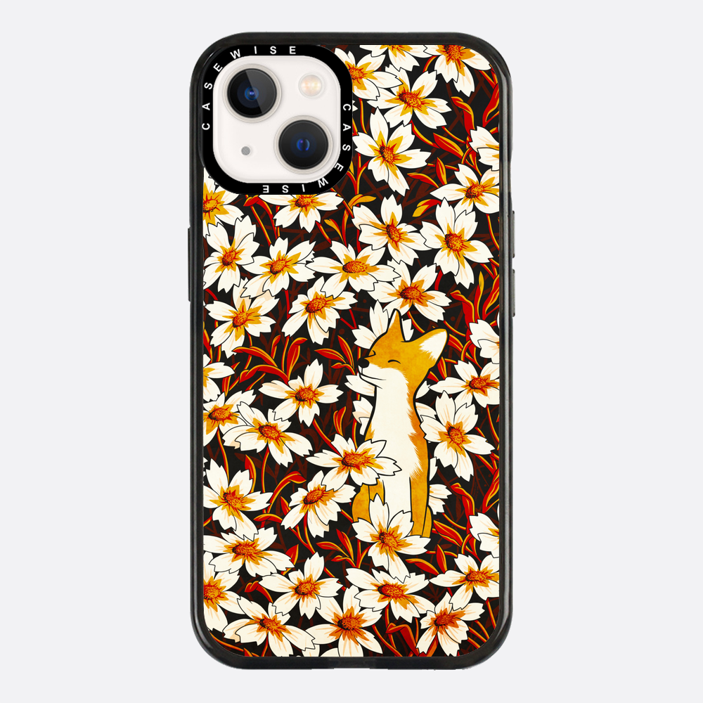 Happy Fuchs und Blumen - Hülle