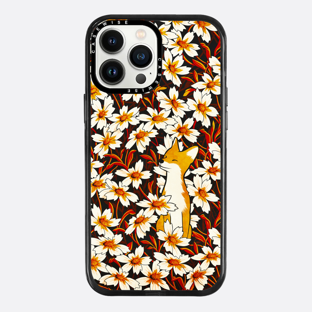 Happy Fuchs und Blumen - Hülle
