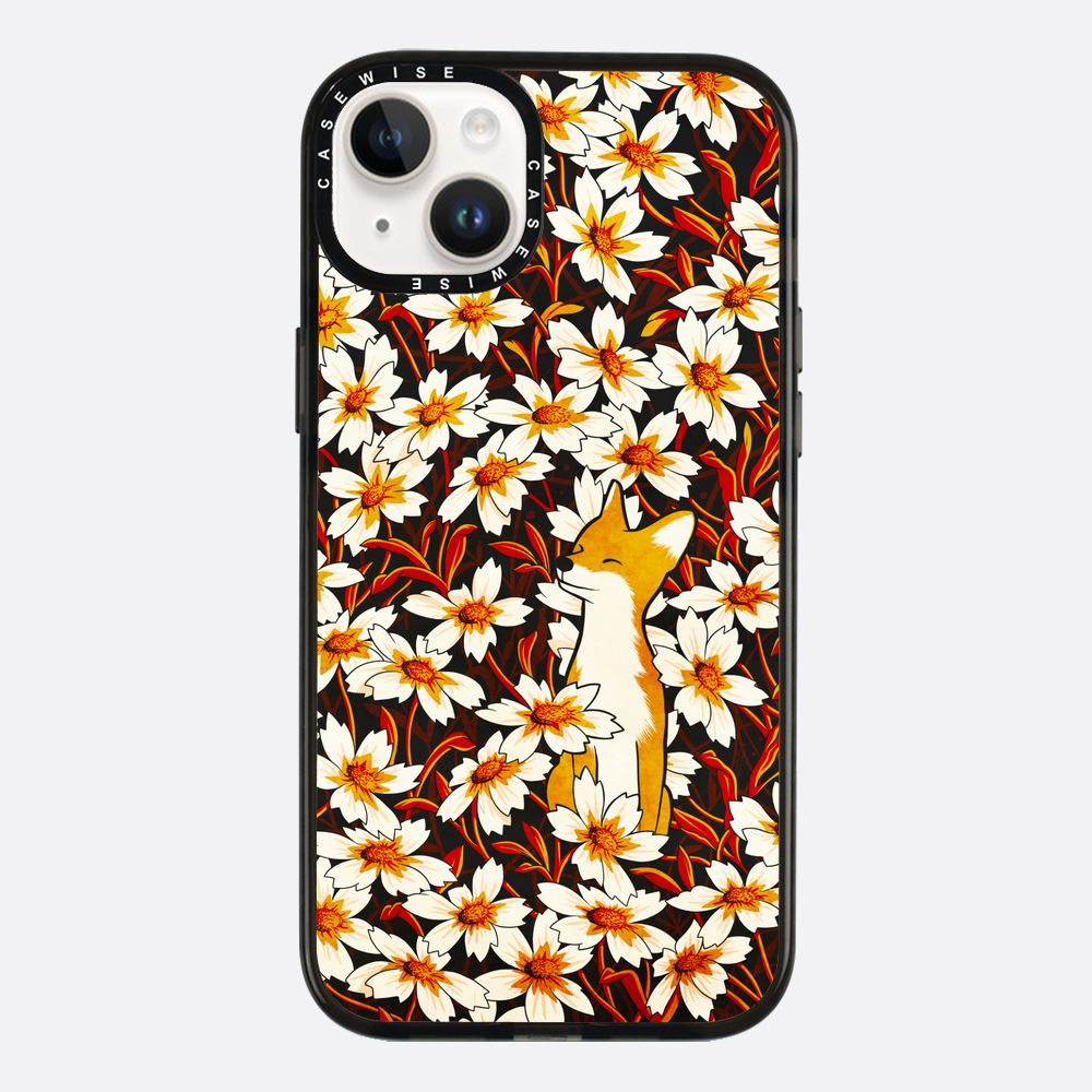 Happy Fuchs und Blumen - Hülle