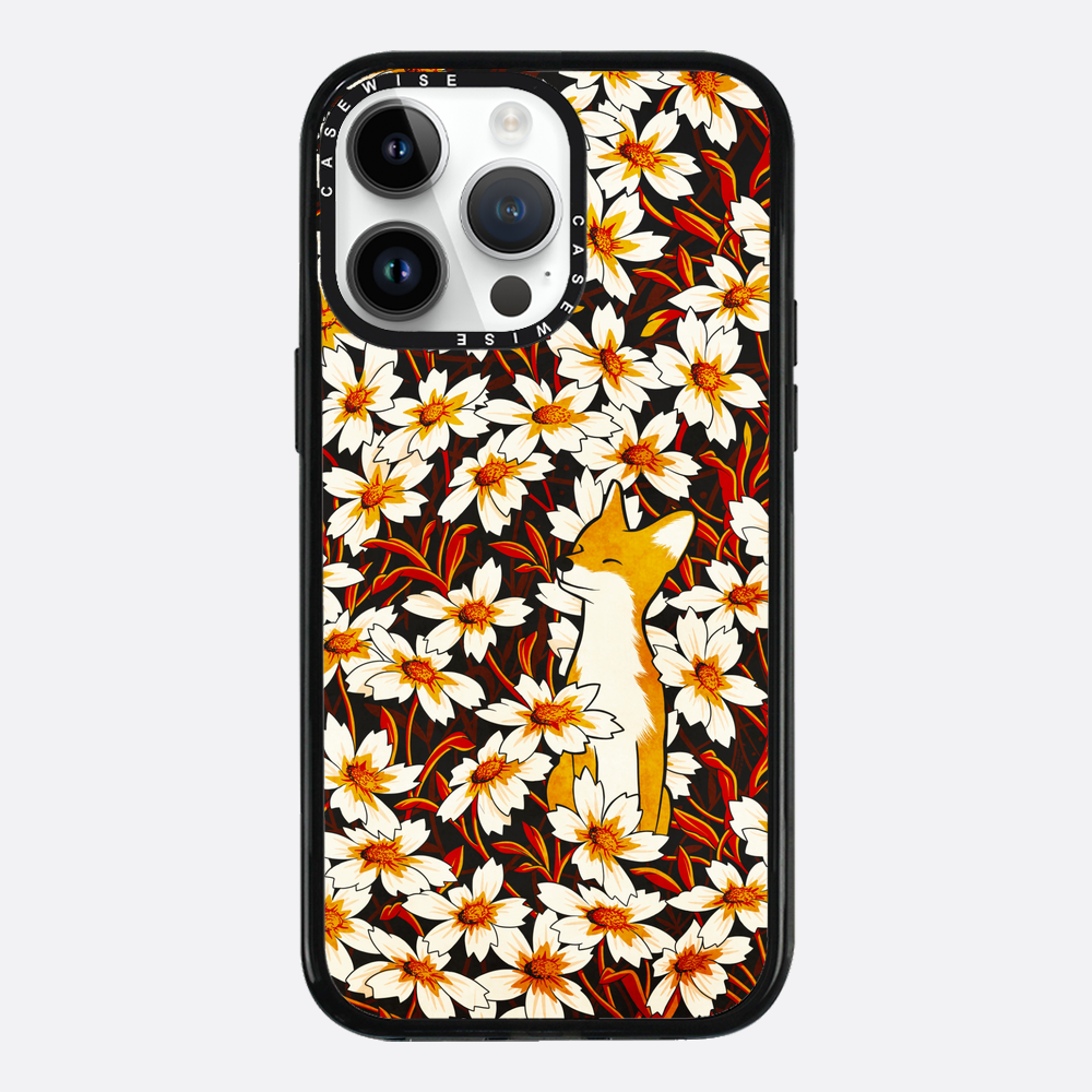 Happy Fuchs und Blumen - Hülle