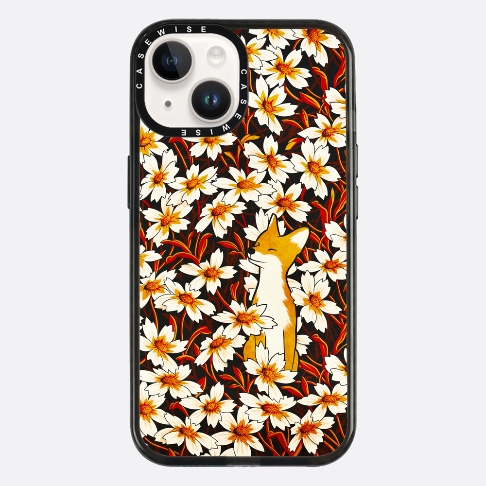Happy Fuchs und Blumen - Hülle