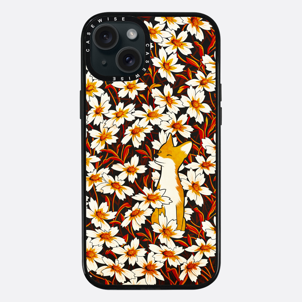 Happy Fuchs und Blumen - Hülle