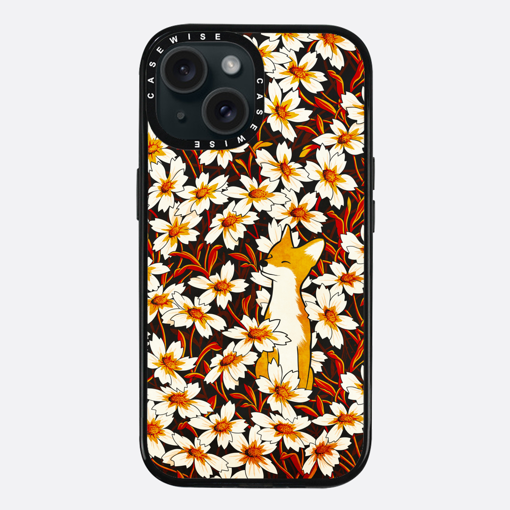 Happy Fuchs und Blumen - Hülle