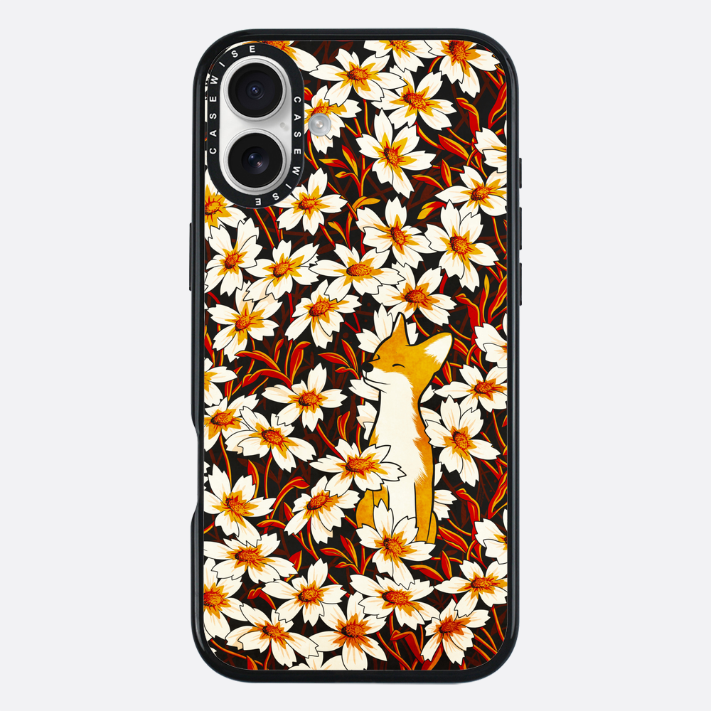 Happy Fuchs und Blumen - Hülle