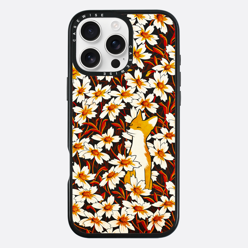 Happy Fuchs und Blumen - Hülle