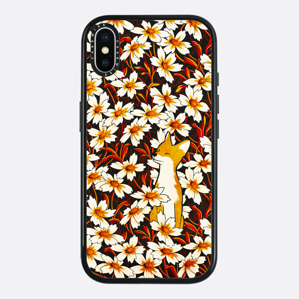 Happy Fuchs und Blumen - Hülle