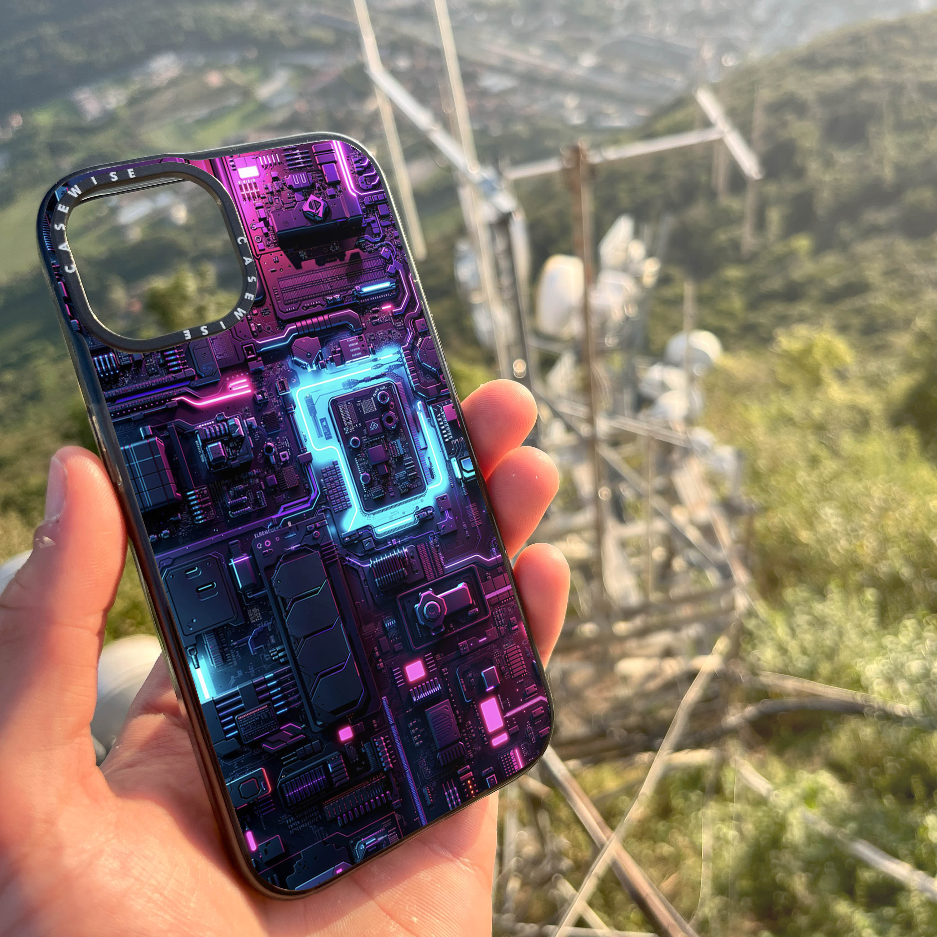 Cyberpunk -Neonkern - Hülle