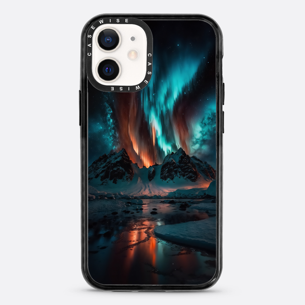 Aurora Borealis in der Nacht - Hülle