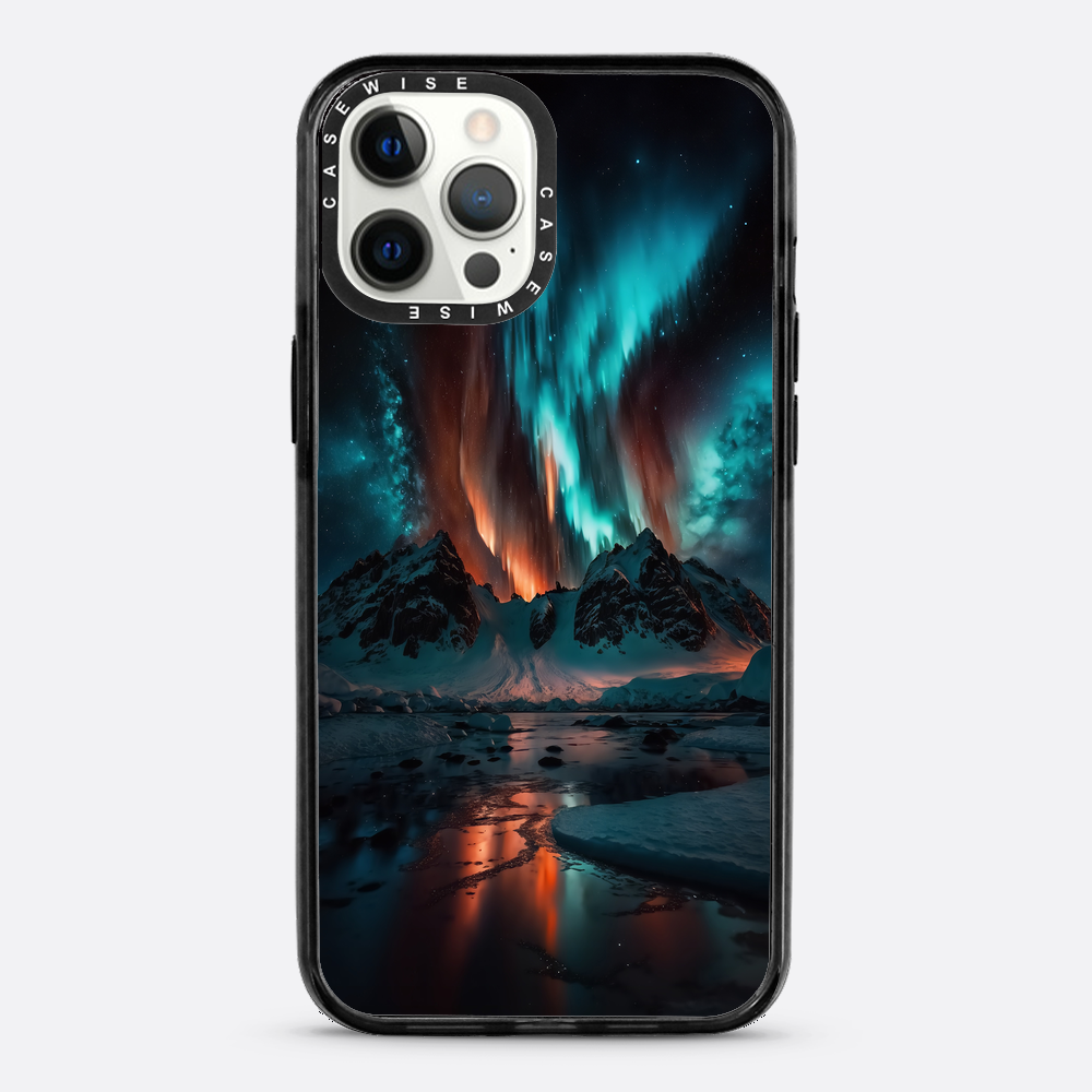 Aurora Borealis in der Nacht - Hülle