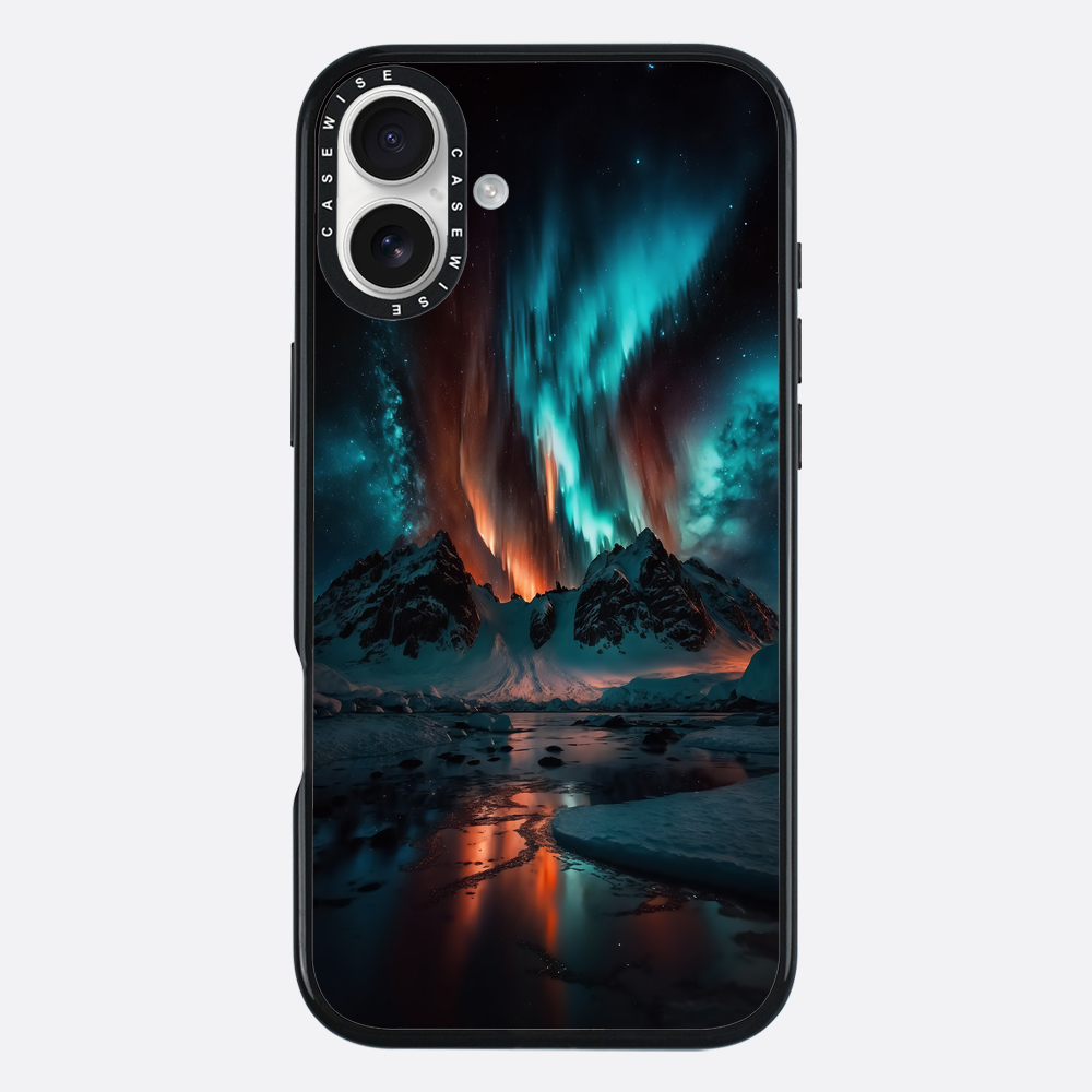 Aurora Borealis in der Nacht - Hülle