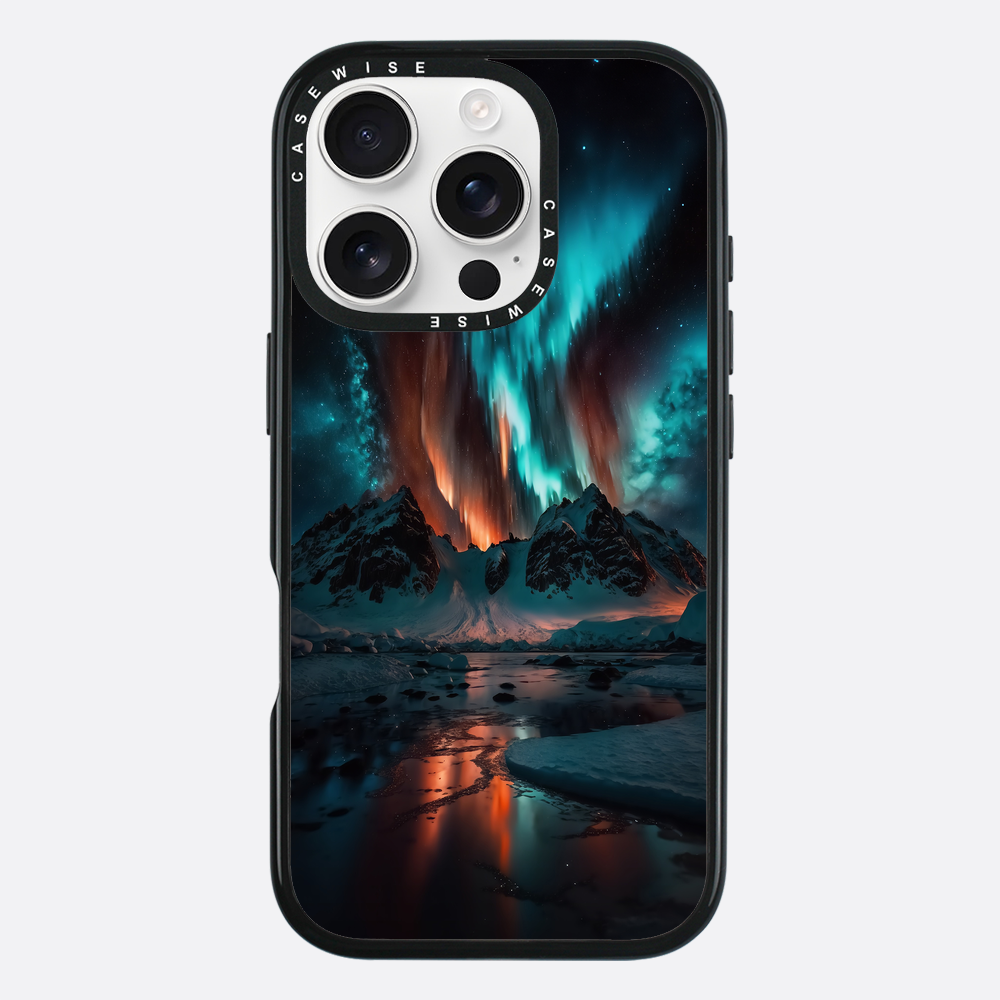 Aurora Borealis in der Nacht - Hülle