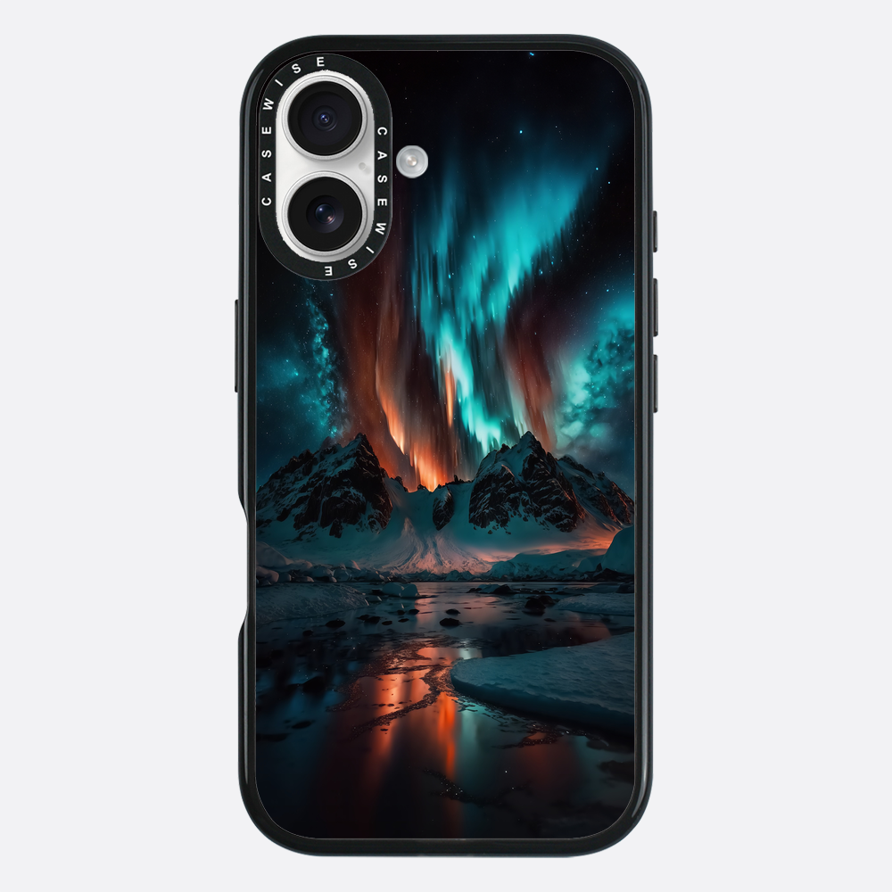 Aurora Borealis in der Nacht - Hülle