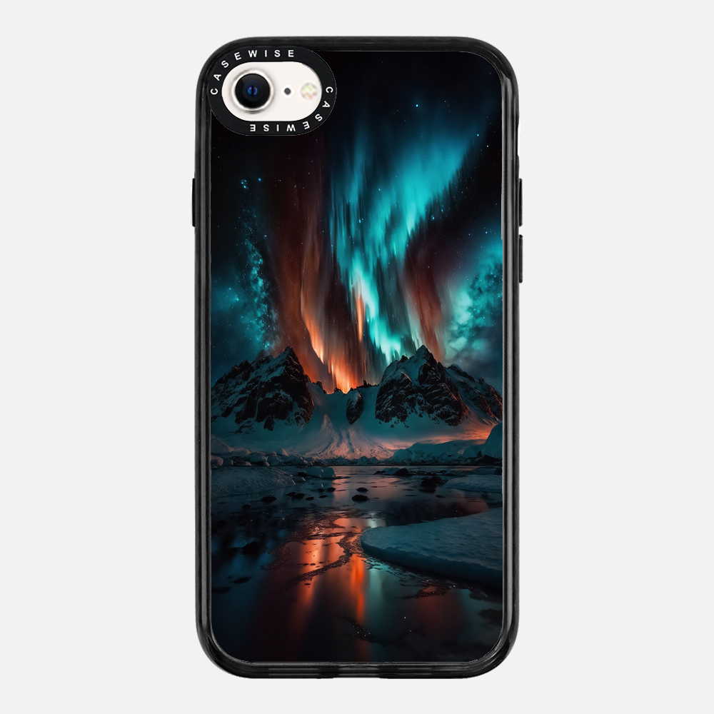 Aurora Borealis in der Nacht - Hülle