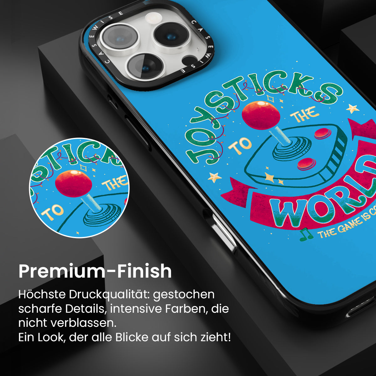 Joysticks für die Weltblau - Hülle