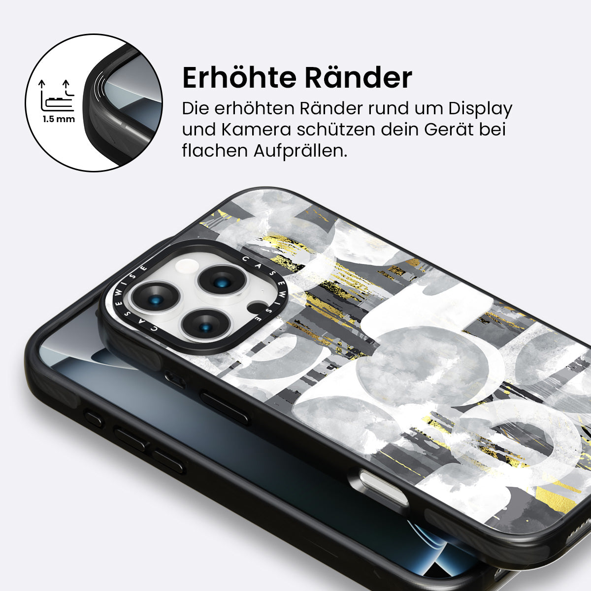 Zusammenfassung Gemälde Nr. 58 |Spielen Sie mit Formen und Farben - Hülle