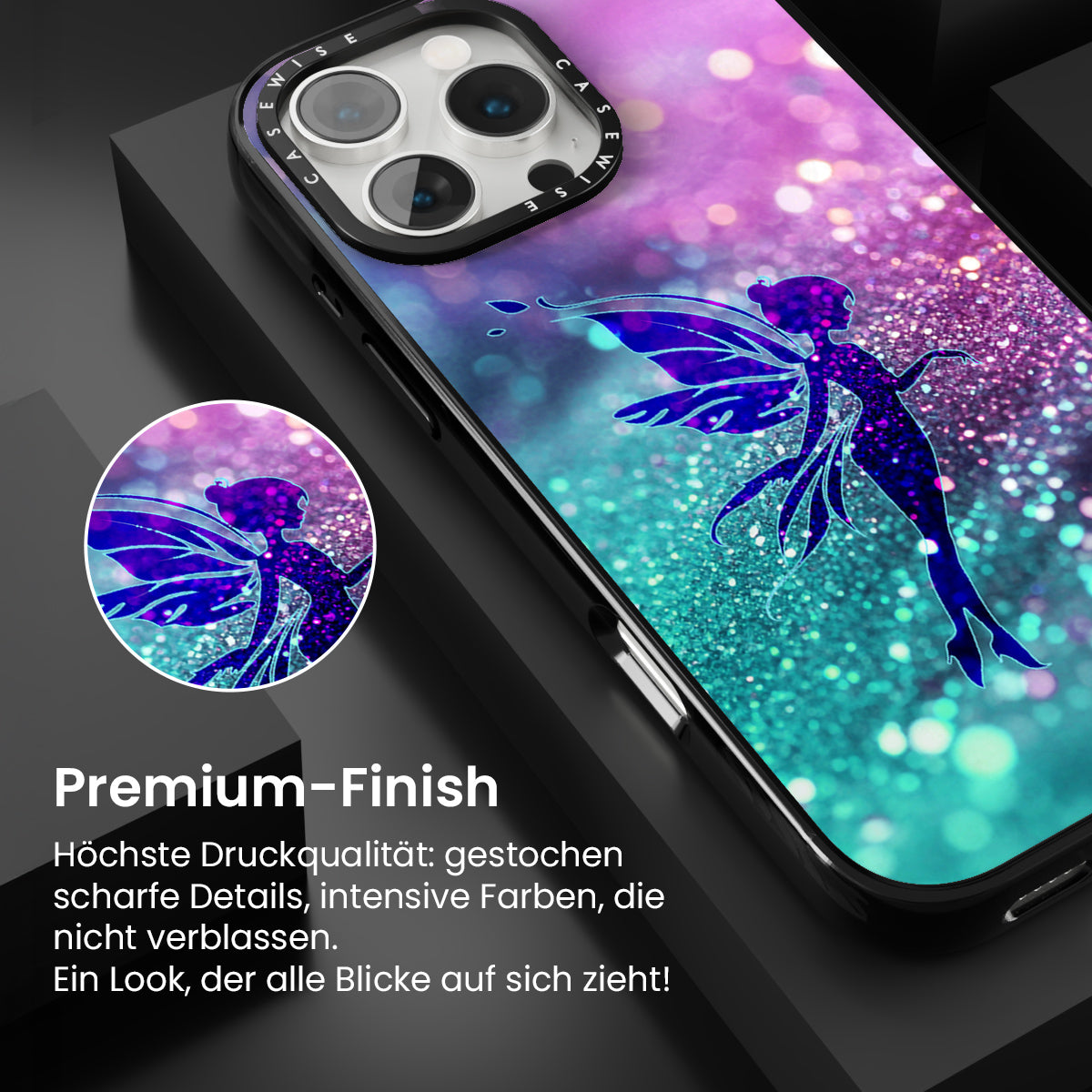 Feen -lebendiger Glitzer - Hülle