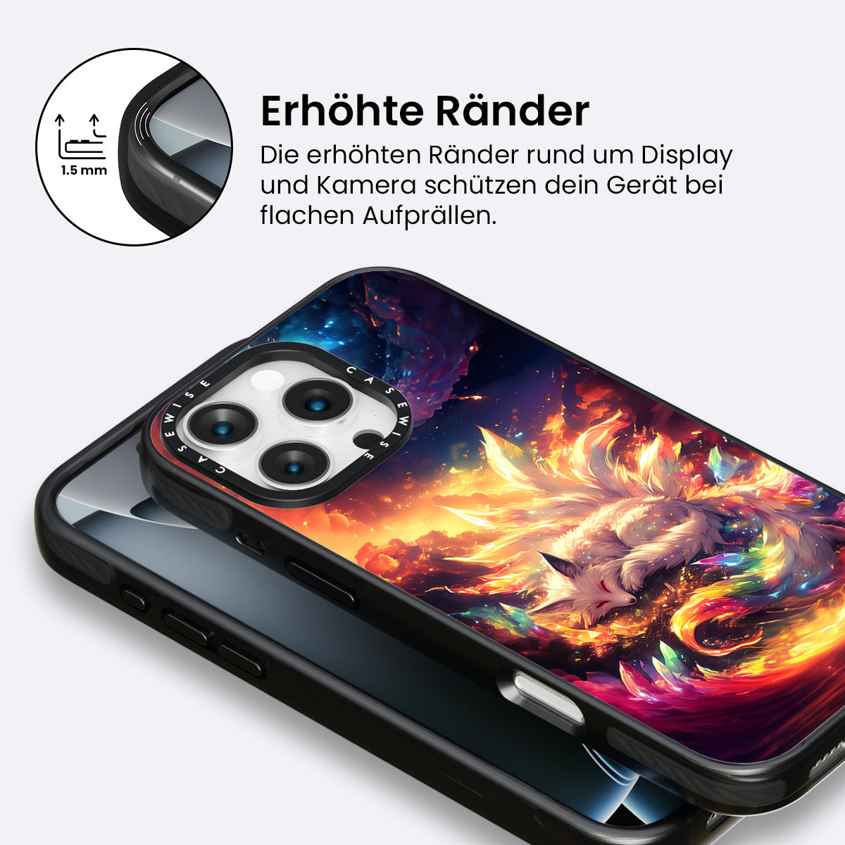 Regenbogenkristallkitsune - Hülle