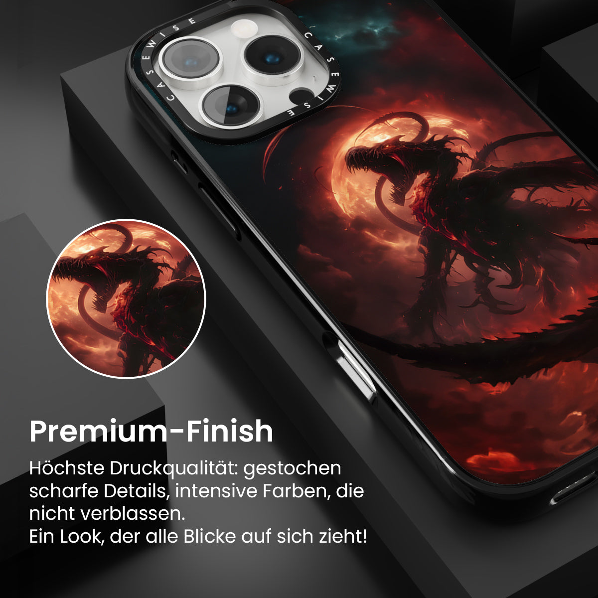 Roter Drache - Hülle