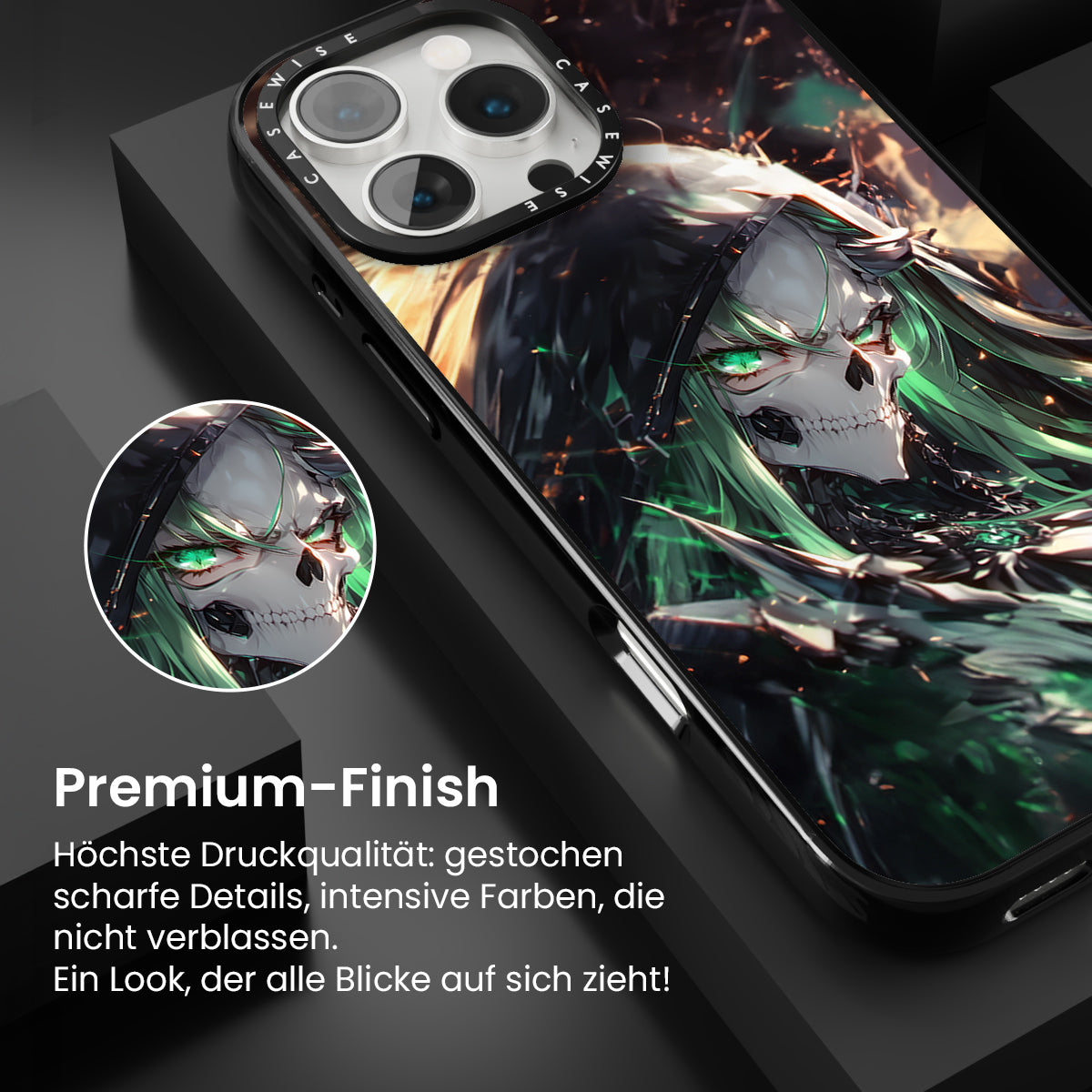 Das grüne Schädelmädchen - Hülle