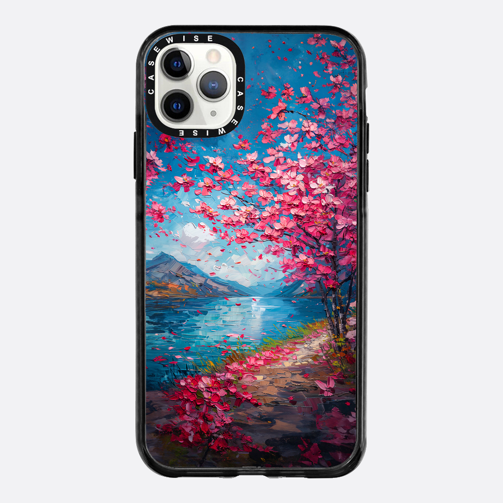 Kirschblüte Landschaft - Hülle