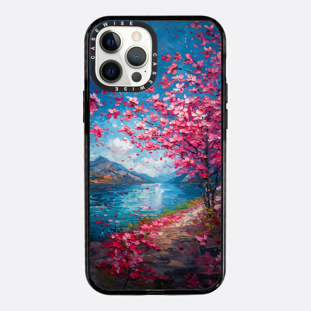 Kirschblüte Landschaft - Hülle