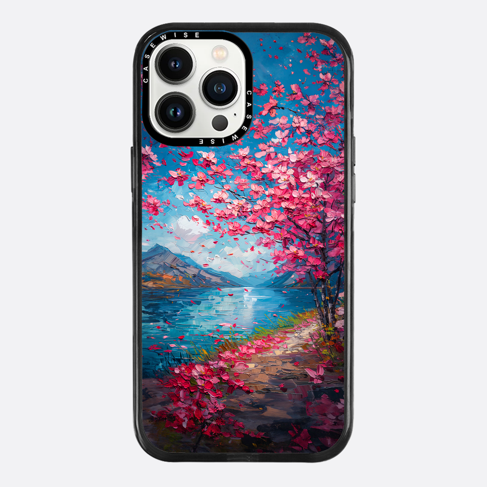 Kirschblüte Landschaft - Hülle