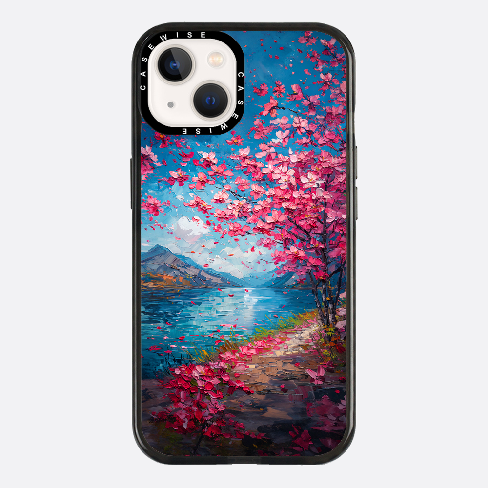 Kirschblüte Landschaft - Hülle