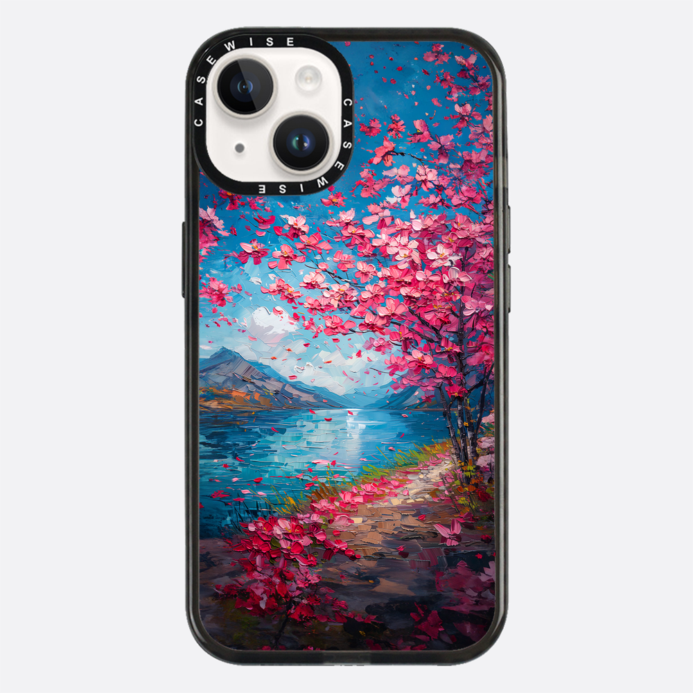 Kirschblüte Landschaft - Hülle
