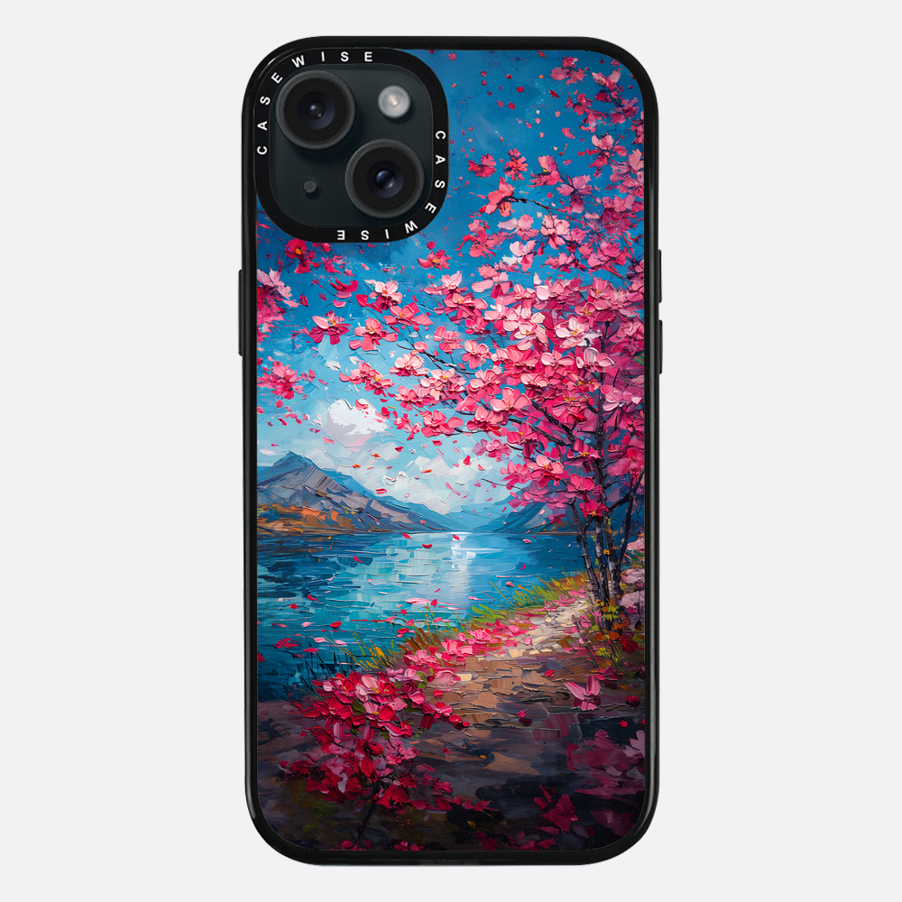 Kirschblüte Landschaft - Hülle