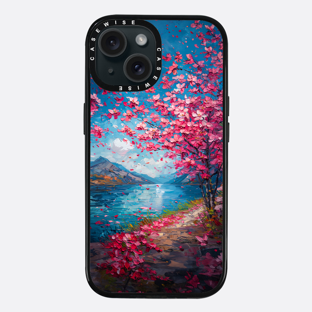 Kirschblüte Landschaft - Hülle