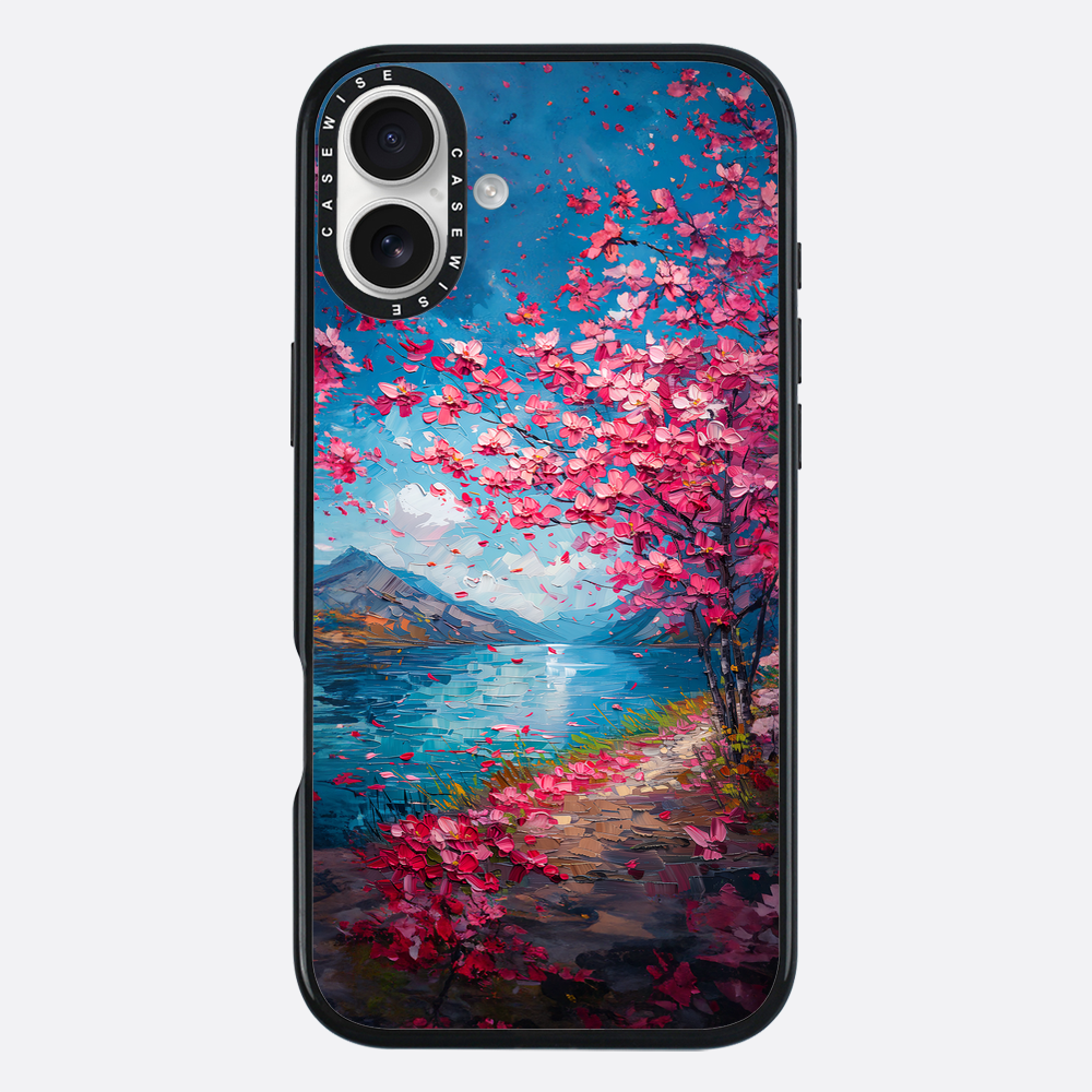Kirschblüte Landschaft - Hülle