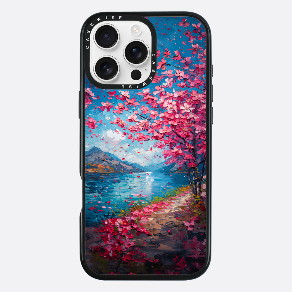Kirschblüte Landschaft - Hülle