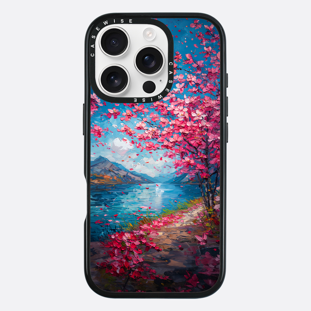 Kirschblüte Landschaft - Hülle