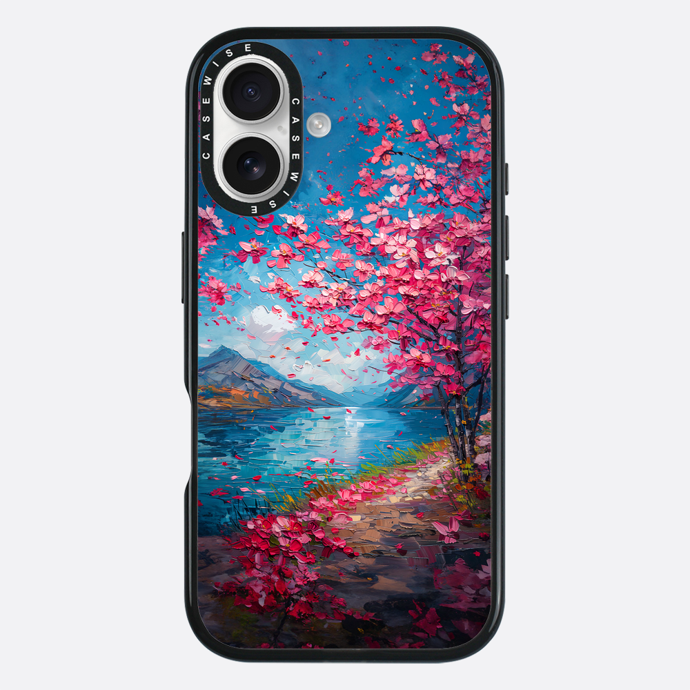 Kirschblüte Landschaft - Hülle