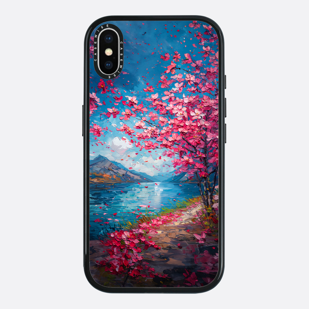 Kirschblüte Landschaft - Hülle