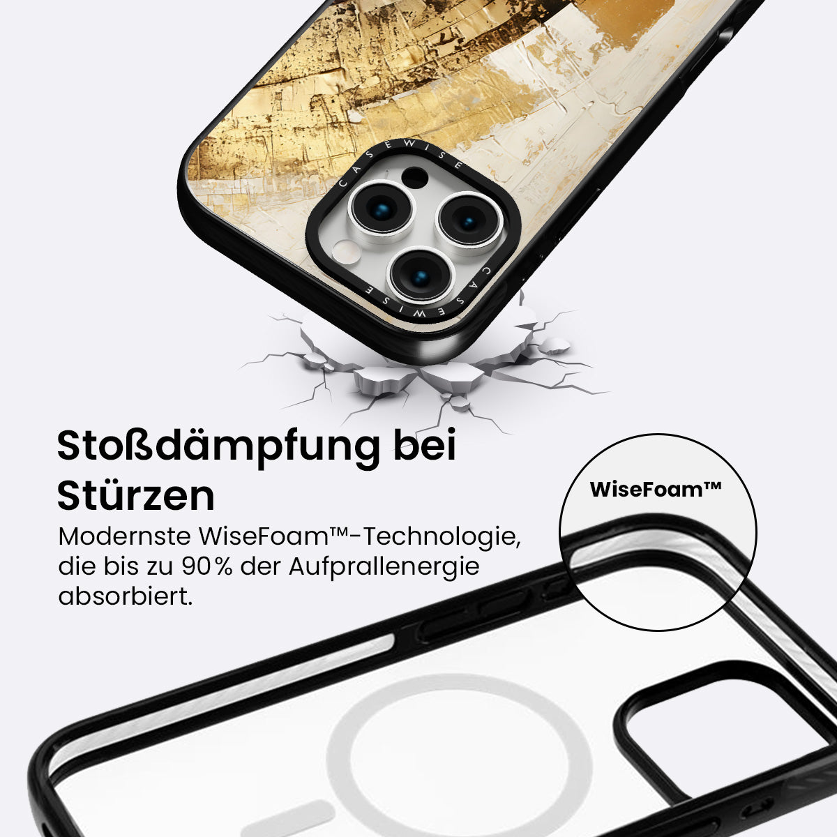 Abstrakte Kunstüberraschung, Überraschung - Hülle