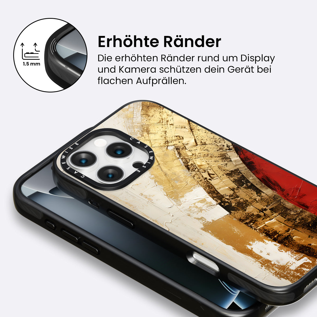 Abstrakte Kunstüberraschung, Überraschung - Hülle