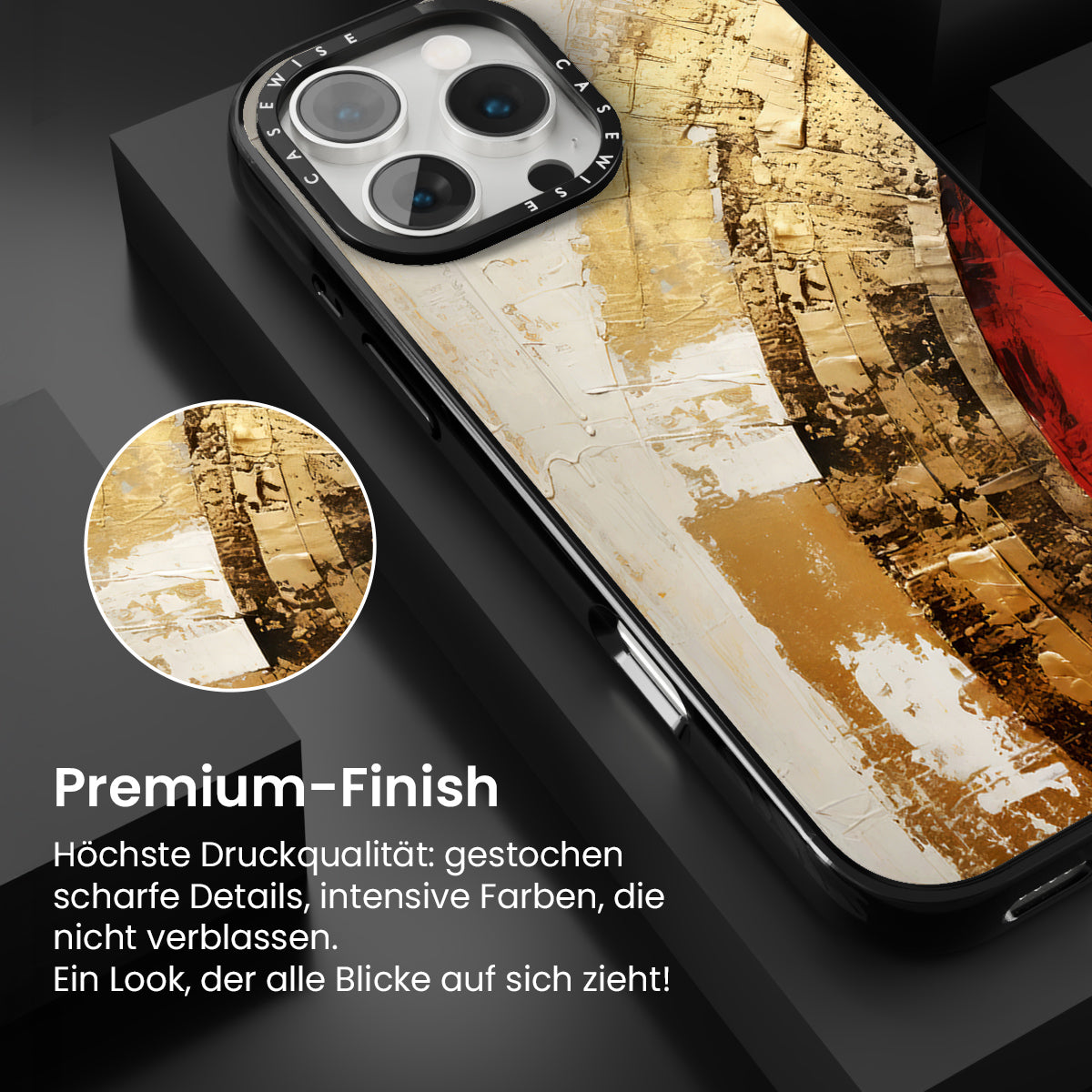 Abstrakte Kunstüberraschung, Überraschung - Hülle