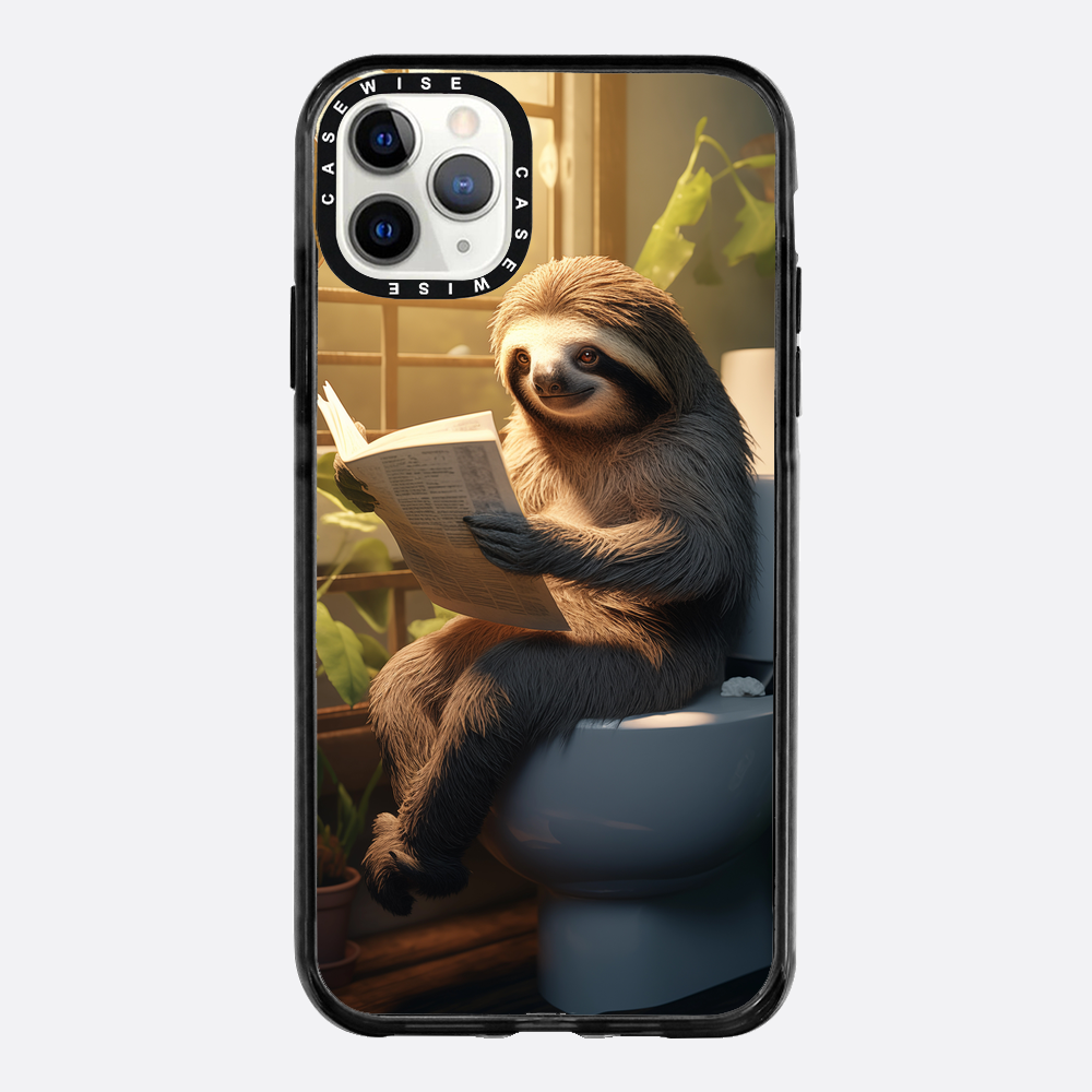 Faultier -Toilette - Hülle