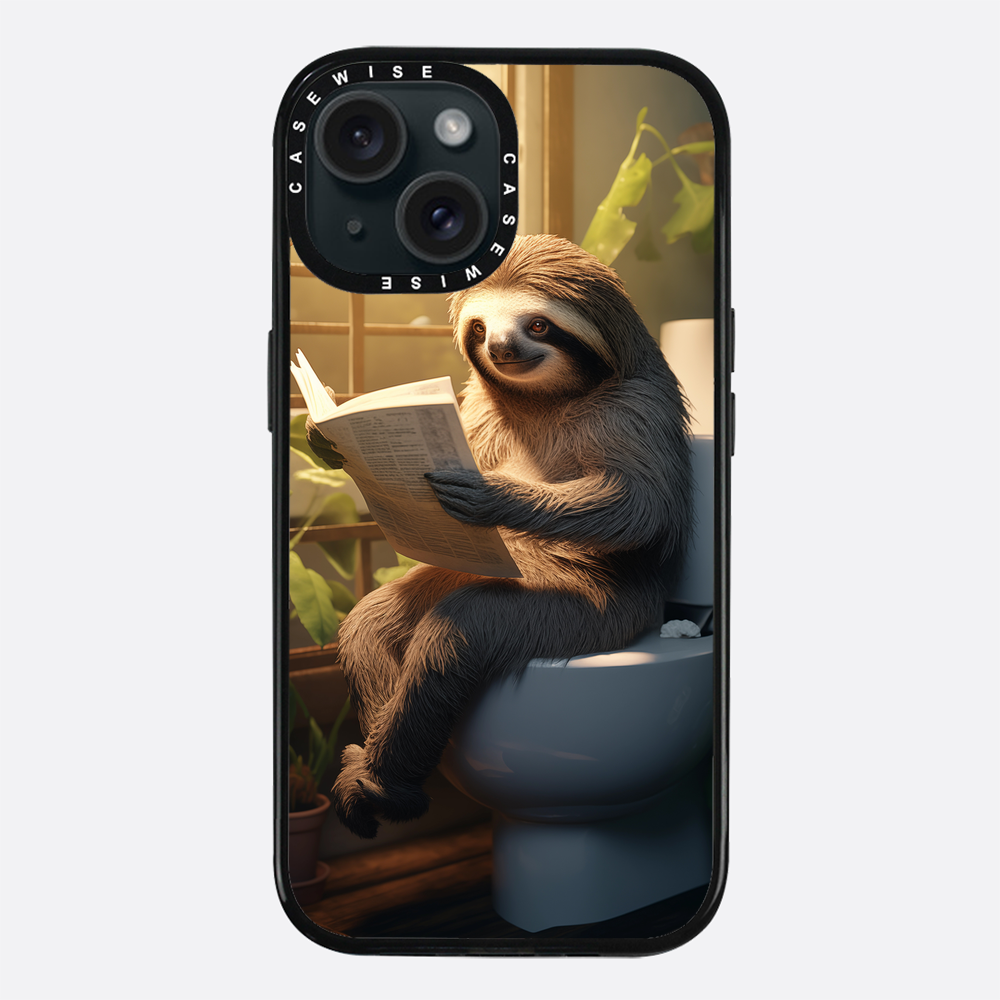 Faultier -Toilette - Hülle