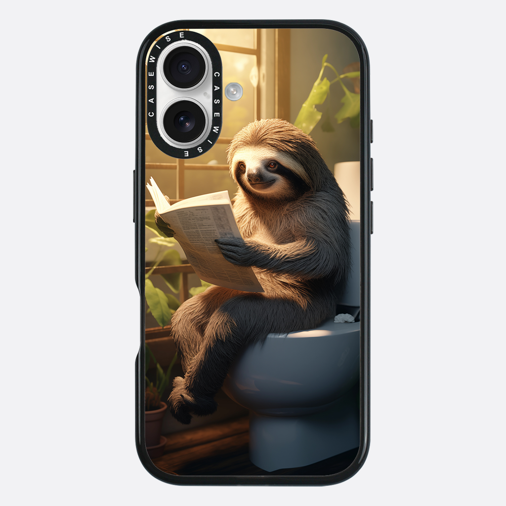 Faultier -Toilette - Hülle