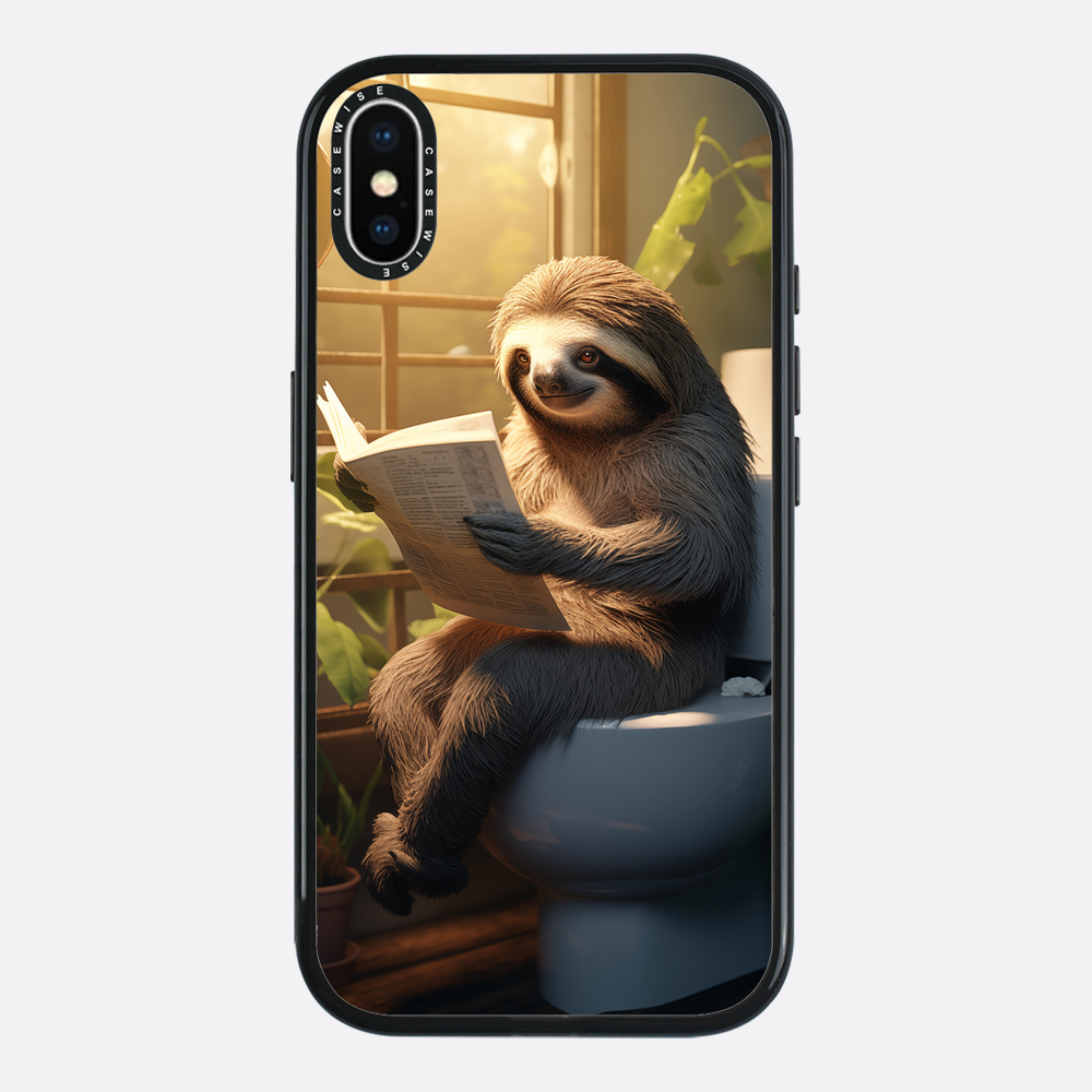 Faultier -Toilette - Hülle