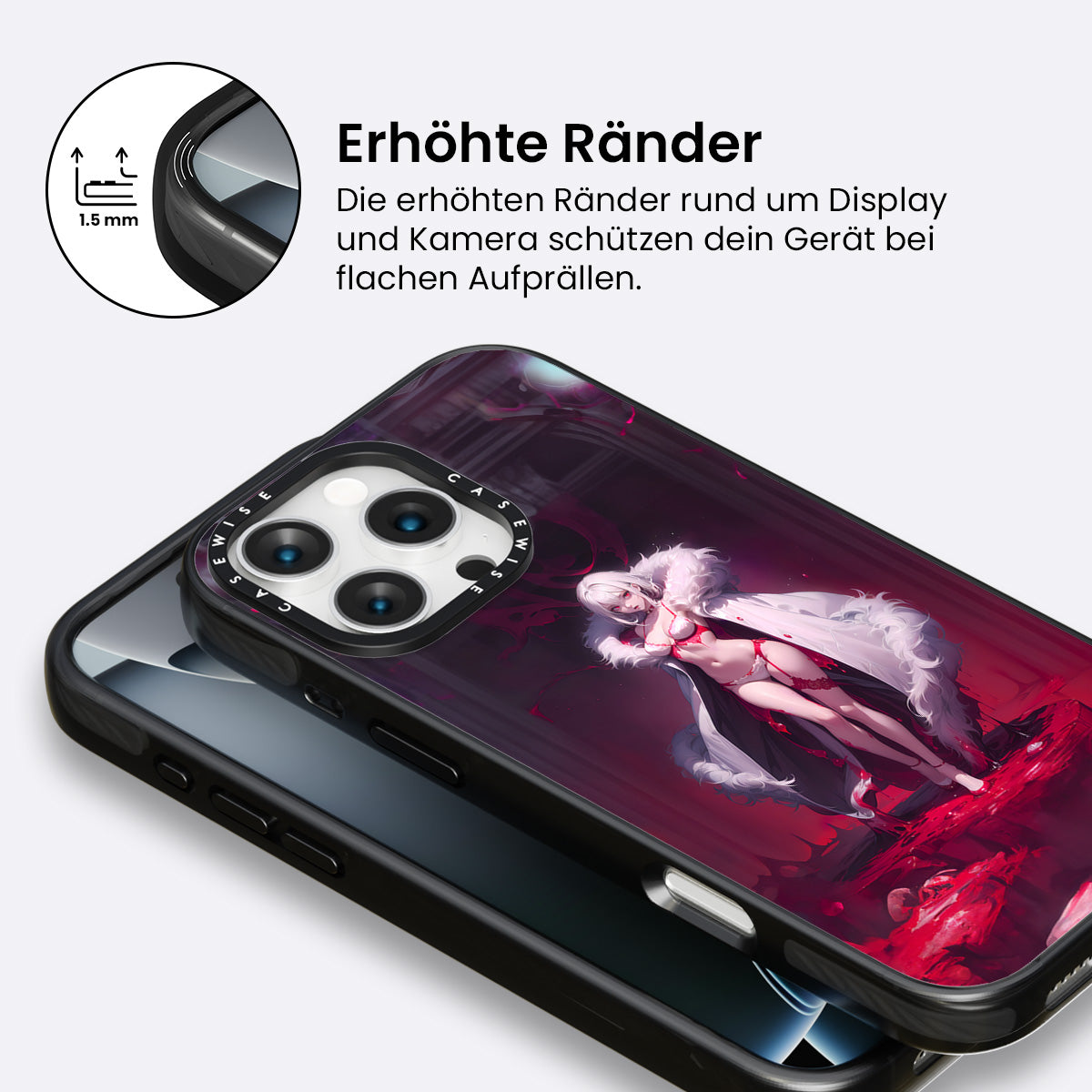 Weißes Kleid Anime Girl - Hülle