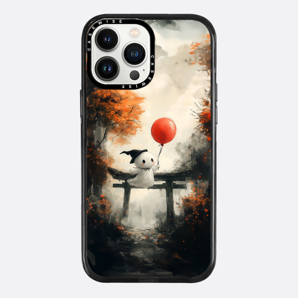 Japanischer Torii -Geist mit Ballon - Hülle