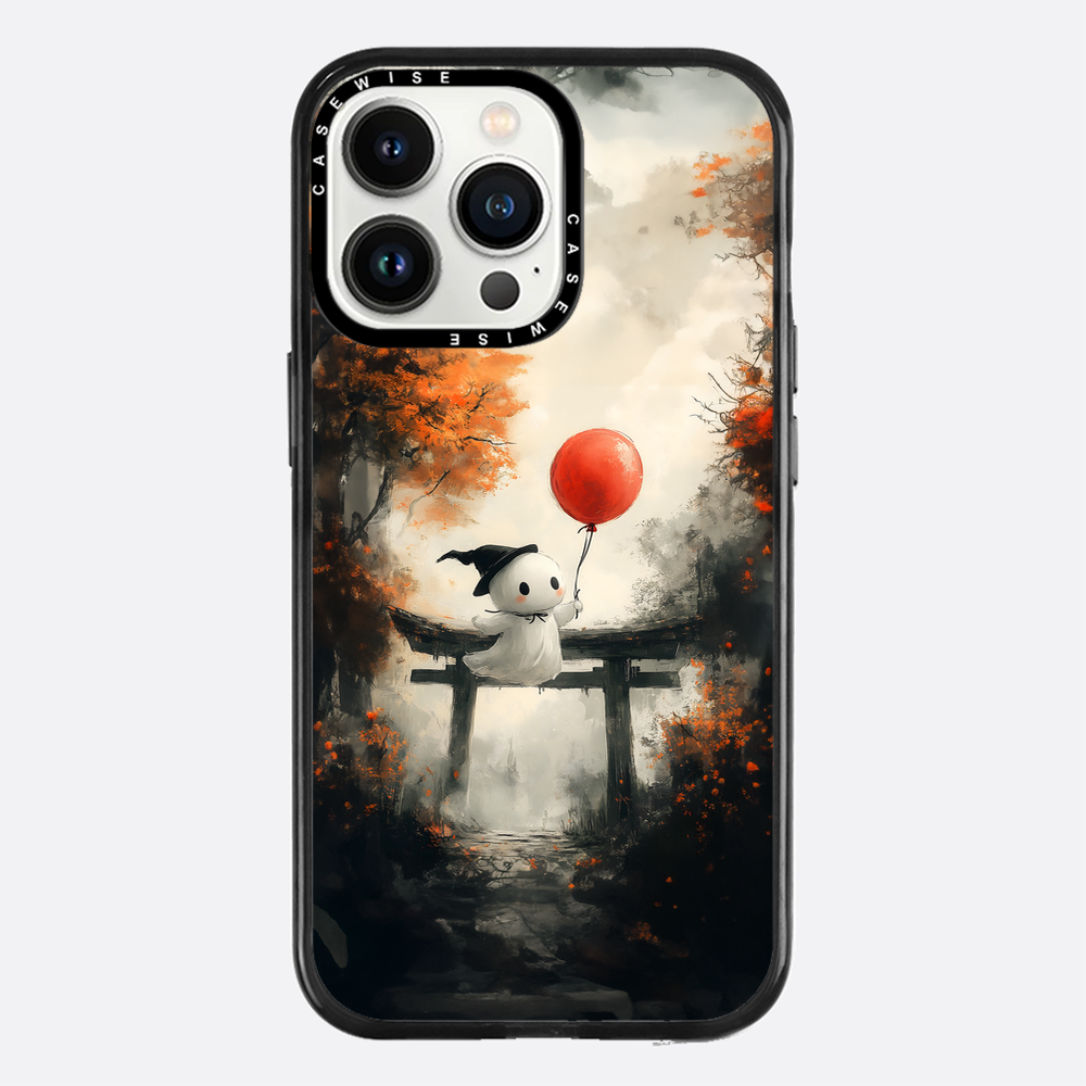 Japanischer Torii -Geist mit Ballon - Hülle